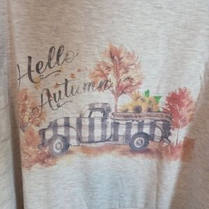 Maurices Plaid Hoodie in Orange and Cream